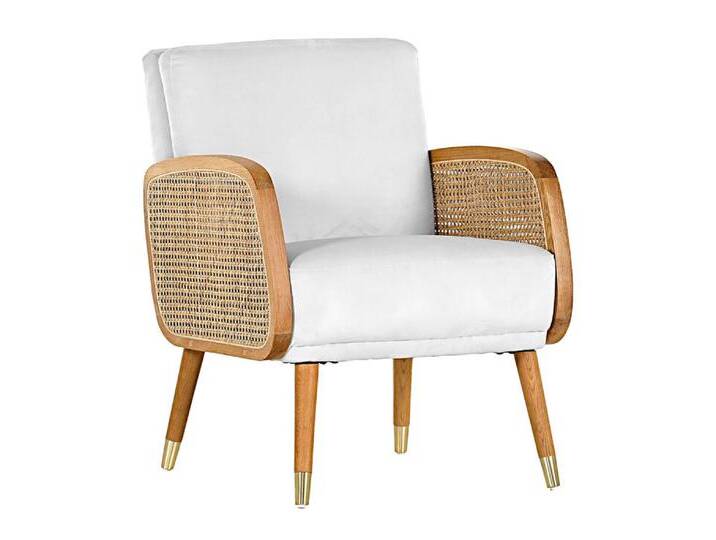 Sessel GLORIA Rattan Natur /weiß von porta