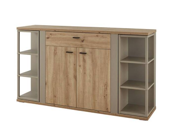 Sideboard FINA 160x91 cm braun/grau von porta