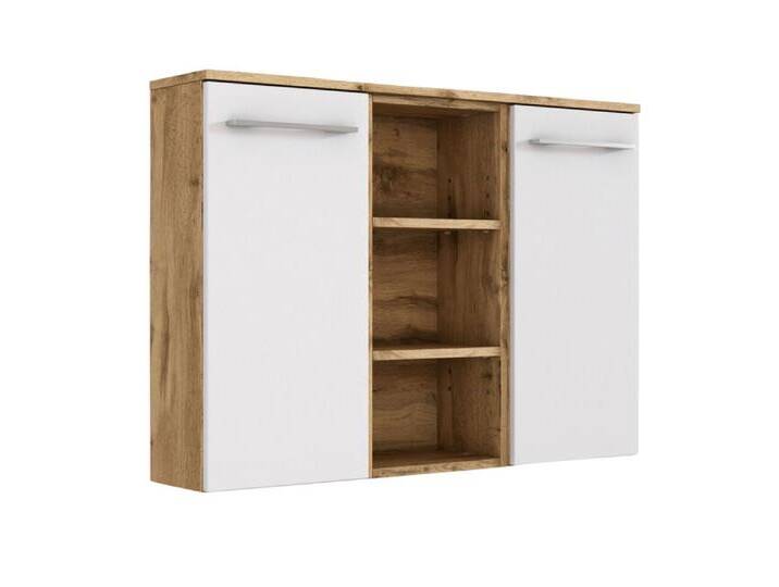 Sideboard LIVORNO 90 x 66 cm Wotan Eiche/ Weiß matt Sideboard LIVORNO 90 x 66 cm Wotan Eiche/ Weiß matt von porta