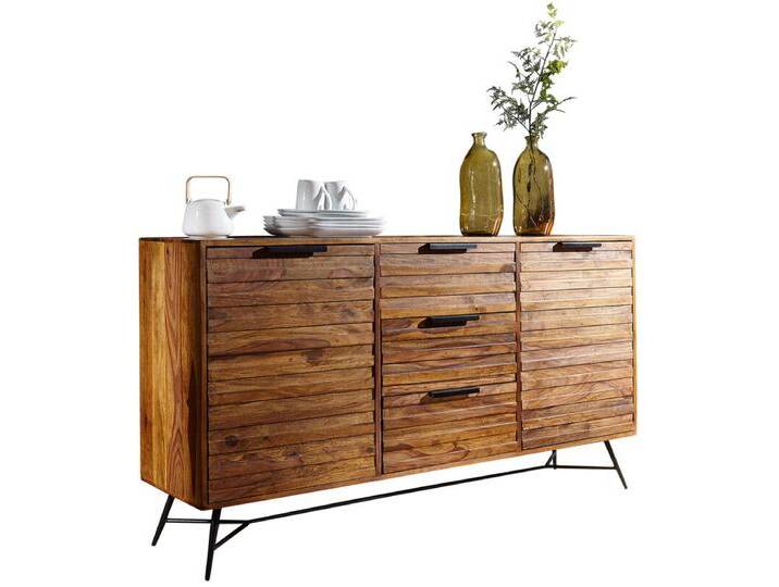 Sideboard NISHAN 160 x 88 cm braun von porta