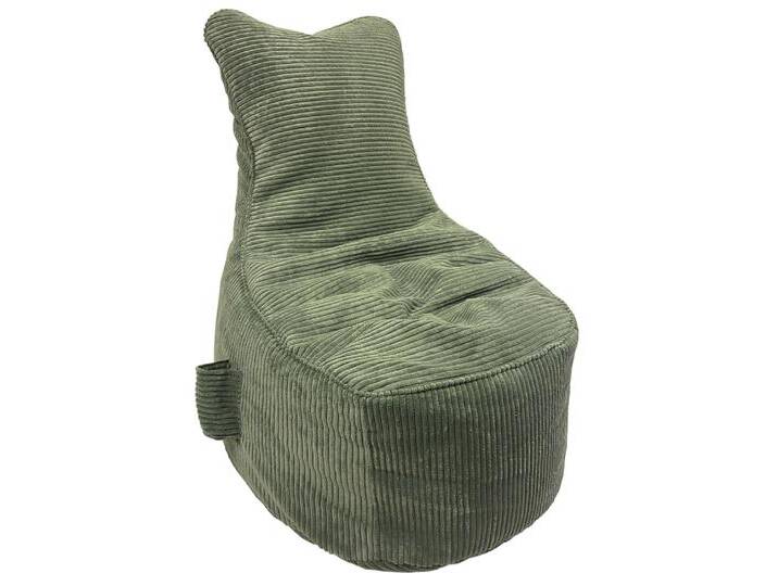 Sitzsack MYA Cord grün von porta