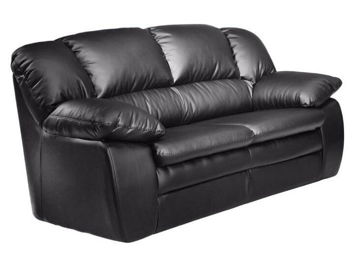 Sofa 2-Sitzer MORTON 92 x 159 cm Lederlook schwarz Sofa 2-Sitzer MORTON 92 x 159 cm Lederlook schwarz von porta