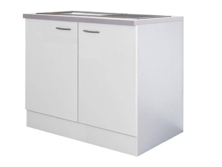Spülenunterschrank WITO 100 cm weiß Spülenunterschrank WITO 100 cm weiß von porta