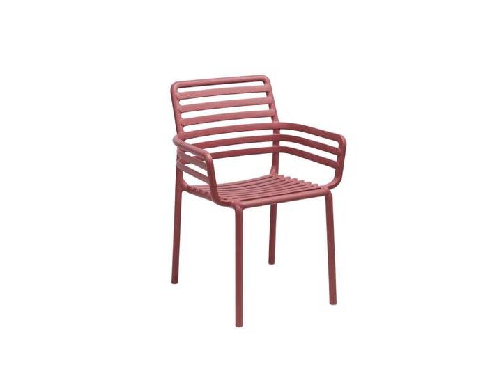 Stapelstuhl Garten DOGA AL 2er Set marsala Stapelstuhl Garten DOGA AL 2er Set marsala von porta