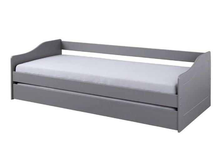 Stauraum-/Funktionsbett DAN 90 x 200 cm grau von porta