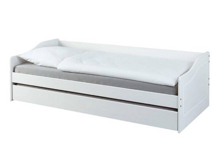 Stauraum-/Funktionsbett DAN 90 x 200 cm weiß von porta