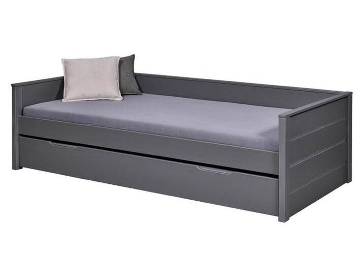 Stauraum-/Funktionsbett NIELES 90 x 200 cm grau Stauraum-/Funktionsbett NIELES 90 x 200 cm grau von porta