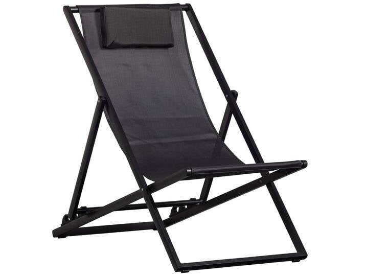 Strandstuhl ESPER 4er Set schwarz Strandstuhl ESPER 4er Set schwarz von porta