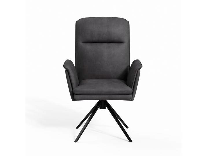 Stuhl MAILAND 87 x 61 x 66 cm Metall Microfaser drehbar... Stuhl MAILAND 87 x 61 x 66 cm Metall Microfaser drehbar... von porta