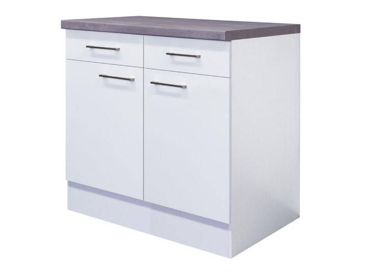 Unterschrank MEGGIE 80 x 86 x 57 cm weiß Unterschrank MEGGIE 80 x 86 x 57 cm weiß von porta