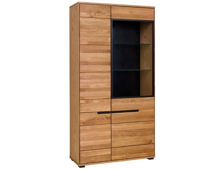 Vitrine LOLA 102 x 197 cm Eiche teilmassiv von porta