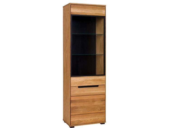 Vitrine LOLA 63 x 197 cm Eiche teilmassiv von porta