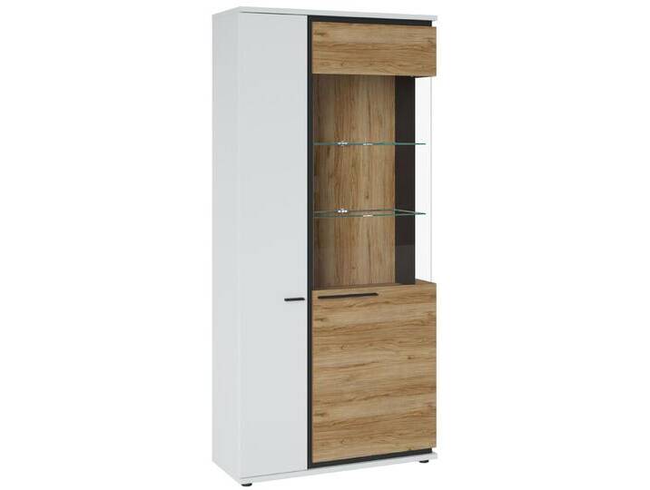 Vitrine SALINAS 93 x 199,3 cm Catania Eiche Vitrine SALINAS 93 x 199,3 cm Catania Eiche von porta