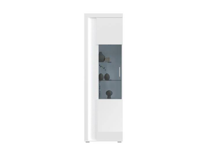 Vitrine SKYLIGHT 60x202 cm Weiß Hochglanz von porta