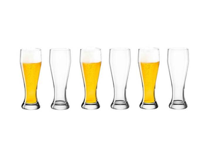 Weizenbierglas BASIC 6er Set - je 500 ml von porta