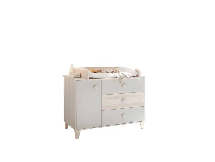 Wickelkommode FIEN grau/ braun Wickelkommode FIEN grau/ braun von porta