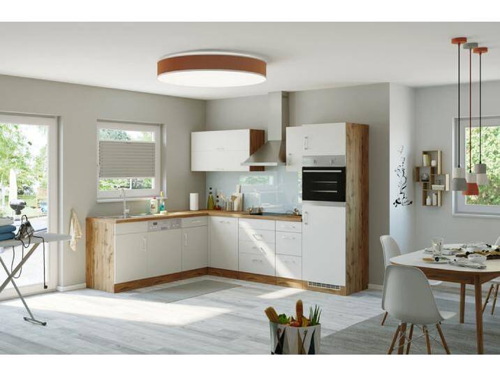 Winkelzeile ODENSE 210 x 270 cm Wotan-Eiche/ Weiß Winkelzeile ODENSE 210 x 270 cm Wotan-Eiche/ Weiß von porta