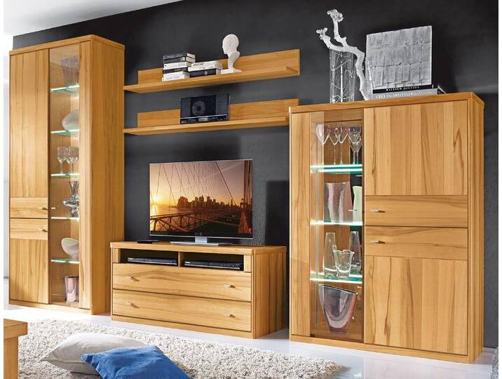 Wohnwand ANDORRA ca. 380 x 219 x 40-60 cm von porta