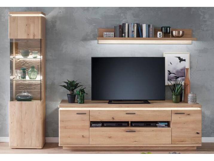 Wohnwand BARCELONA Eiche braun von porta