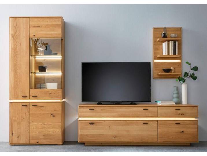 Wohnwand COMO II 3-teilig Wildeiche von porta