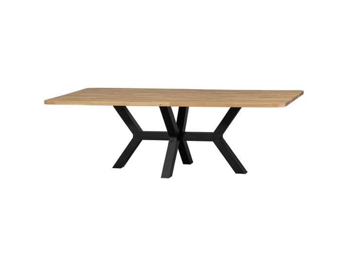 XL-Tisch COMBI-TABLO 240 x 100 cm Eiche massiv Spinn-Gestell von porta