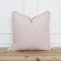 Blush Pink Fransen Kissenbezug 20 X 26 Neutrales Kissen Layering Dekoratives Dekokissen von porterlanehome