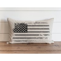 Distressed Us Flag 16 X 26 Kissenbezug/Sommer Alltag 4. Juli Unabhängigkeitstag Patriotisch Geschenk von porterlanehome