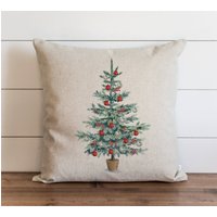 Weihnachtsbaum-Kissenbezug | 20x20 Oder 18x18 Urlaub Weihnachten Akzent Werfen Dekoratives Geschenk Festliche Wohnkultur Weihnachtsbaum-Kissenbezug | 20x20 Oder 18x18 Urlaub Weihnachten Akzent Werfen Dekoratives Geschenk Festliche Wohnkultur von porterlanehome