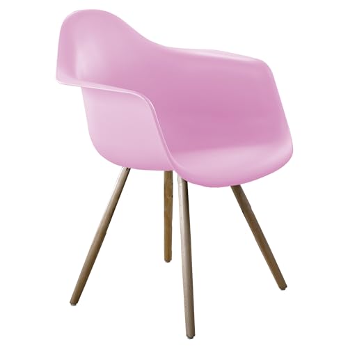 PostQuam SILLÓN Eiffelrosa (60,5 x 64 x 83 cm – ASIENTO AL SUELO 45,5 cm) von postQuam