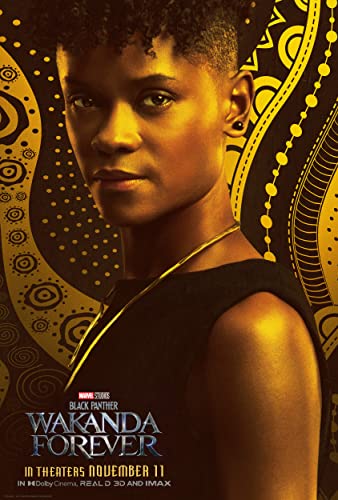 Black Panther Wakanda Forever Poster 30x40cm von postercinema