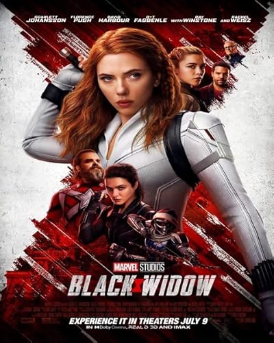 Black Widow Poster 30 x 40 cm von postercinema