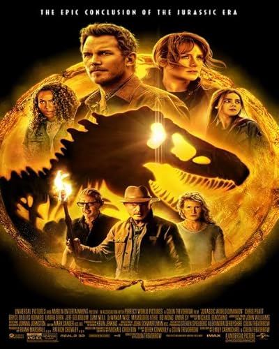 Jurassic World Dominion Poster 30 x 40 cm von postercinema
