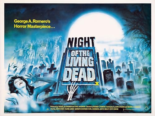 Night of the Living Dead Poster 30 x 40 cm von postercinema