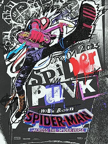 Spider Man Across The Spider Verse Poster, 30 x 40 cm von postercinema