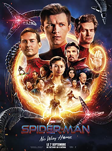 Spider-Man: No Way Home Poster 30 x 40 cm von postercinema
