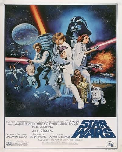 Star Wars Poster 30 x 40 cm von postercinema