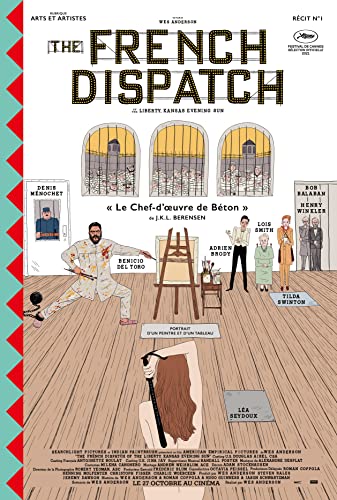The French Dispatch Poster 30 x 40 cm von postercinema