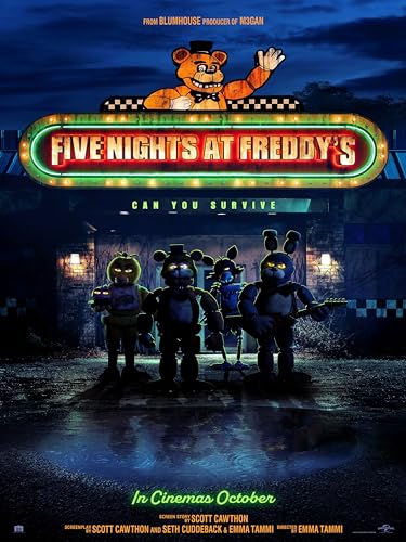 postercinema Five Nights at Freddy's Poster, 30 x 40 cm, Wohnzimmer-Dekoration, Sammlerstück von postercinema