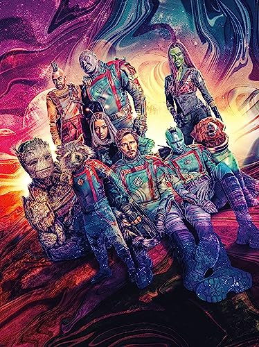 postercinema Guardians of The Galaxy Poster 30 x 40 cm Wohnzimmer Wandmontage von postercinema
