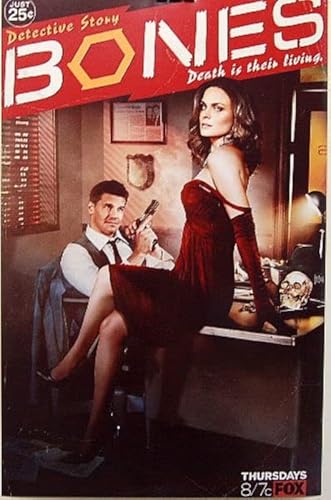 posters Bones David Boreanaz Emily Deschanel Promo Mini 40 cm x 61 cm 40 cm x 61 cm, multi, 61L x 40.6W cm von posters