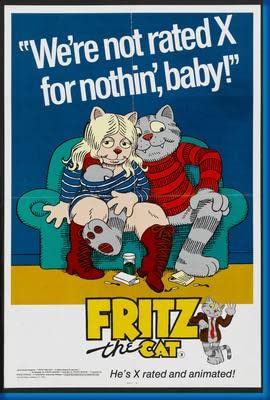 posters Fritz The Cat Film, 40 x 61 cm, 40 x 61 cm von posters