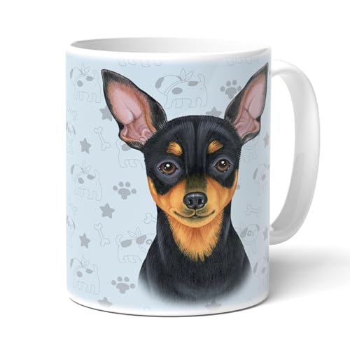 PRAGER RATTLER - Tasse mit Spruch. Praktisches Geschenk für Frauchen, Herrchen und alle Hunden Liebhaber. Becher aus Keramik. von power gift