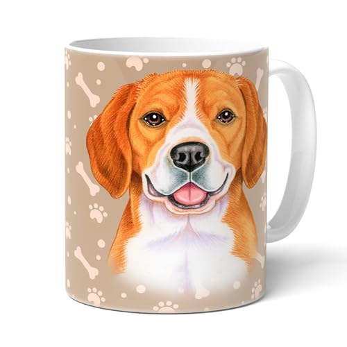 BEAGLE (A) Tasse mit Spruch, Tasse Hund und Frauchen, Animal Crossing-Becher – Für Dich/Lustige Texte/Tasse Weihnachten von power gift