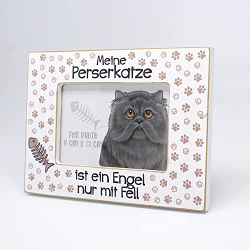 power gift - Bilderrahmen mit PERSER KATZE Motiv und Spruch. Fotorahmen zum Aufstellen oder Aufhängen. Wohnungsdekoration. Geschenk für jeden Katzeliebhaber. power gift - Bilderrahmen mit PERSER KATZE Motiv und Spruch. Fotorahmen zum Aufstellen oder Aufhängen. Wohnungsdekoration. Geschenk für jeden Katzeliebhaber. von power gift