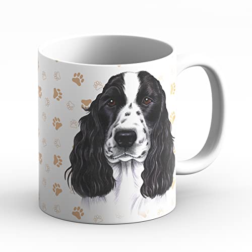 power gift COCKER SPANIEL - Kaffeetasse, Teetasse mit Hunde Motiv und tollen Spruch. Praktisches Geschenk für alle Tierliebhaber. von power gift