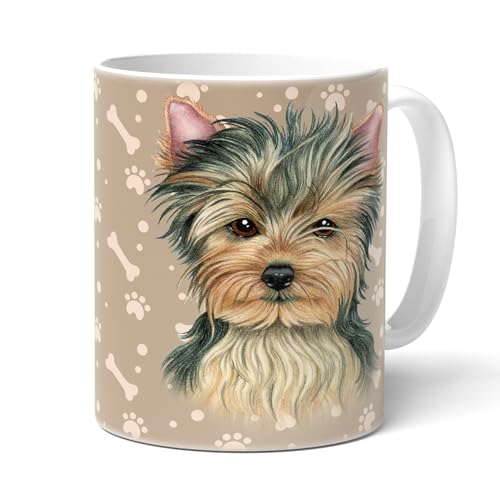 YORKSHIRE A (62) - Tasse mit Spruch und Hundemotiv. Praktisches Geschenk für Frauchen, Herrchen und alle Hunden Liebhaber und Besitzer. von power gift