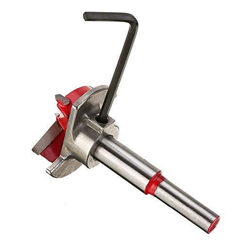 Powertool Forstnerbohrer, Scharnierbohrer, Legierung, scharfer Holzbearbeitung, Scharnier-Lochschneider mit Tiefenanschlag für Holzarbeiten, perforiert (Durchmesser 25 mm) von power tool