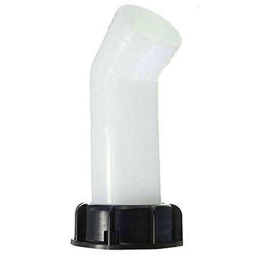 POWER TOOL IBC Tankadapter, 5,1 cm Ablaufauslauf, Schlauchdüsendeckel, Gewinde, Kunststoff, 1000 l, passend für IBC-Tanks, chemische Medien-Drainage von power tool