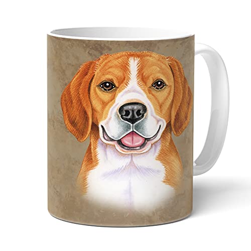 Beagle B (3) - Becher, Pet Mug, Kaffeetasse, lustige Tassen, Hundebecher, Tierbecher – perfekter Kaffee in toller Tasse/Geschenk für Hundeliebhaber/Kaffeetasse/Keramiktasse. von power gift