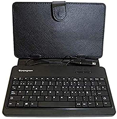 powergreen FTE-0010-SP Tablet-Schutzhülle mit spanischer Tastatur 10 Zoll powergreen FTE-0010-SP Tablet-Schutzhülle mit spanischer Tastatur 10 Zoll von powergreen